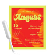 August 16ct Sustainable Light Tampons