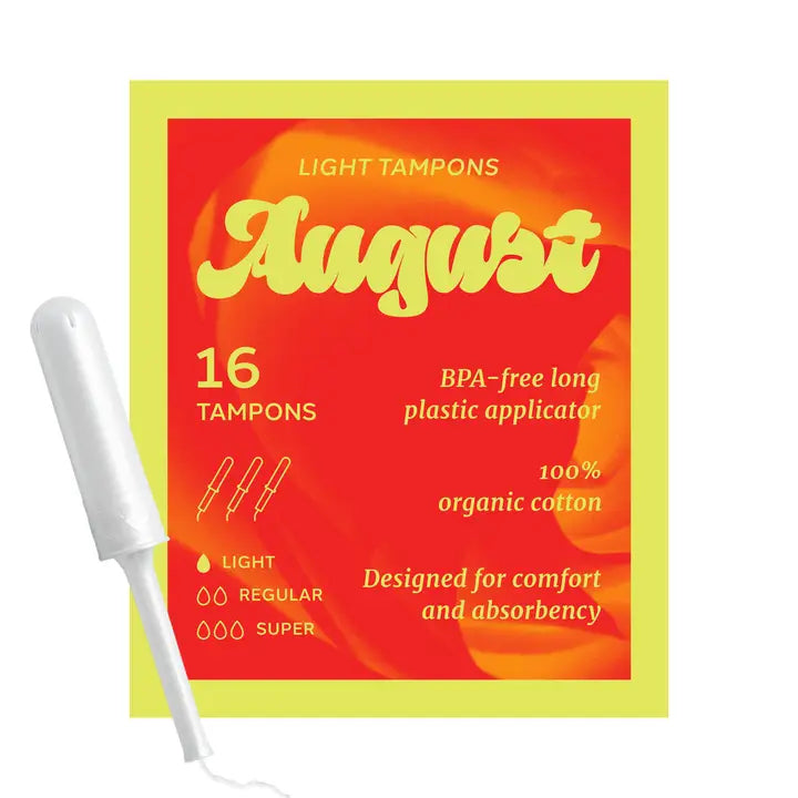 August 16ct Sustainable Light Tampons